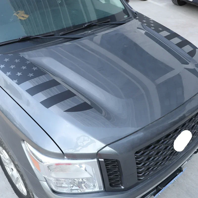 For Nissan Titan 2016-2023 PVC Black Car Front Engine Hood Trim Stickers Pull Flower Film Trim Sticker Car Accessories
For Nissan Titan 2016-2023 PVC Black Car Front Engine Hood Trim Stickers Pull Flower Film Trim Sticker Car Accessories