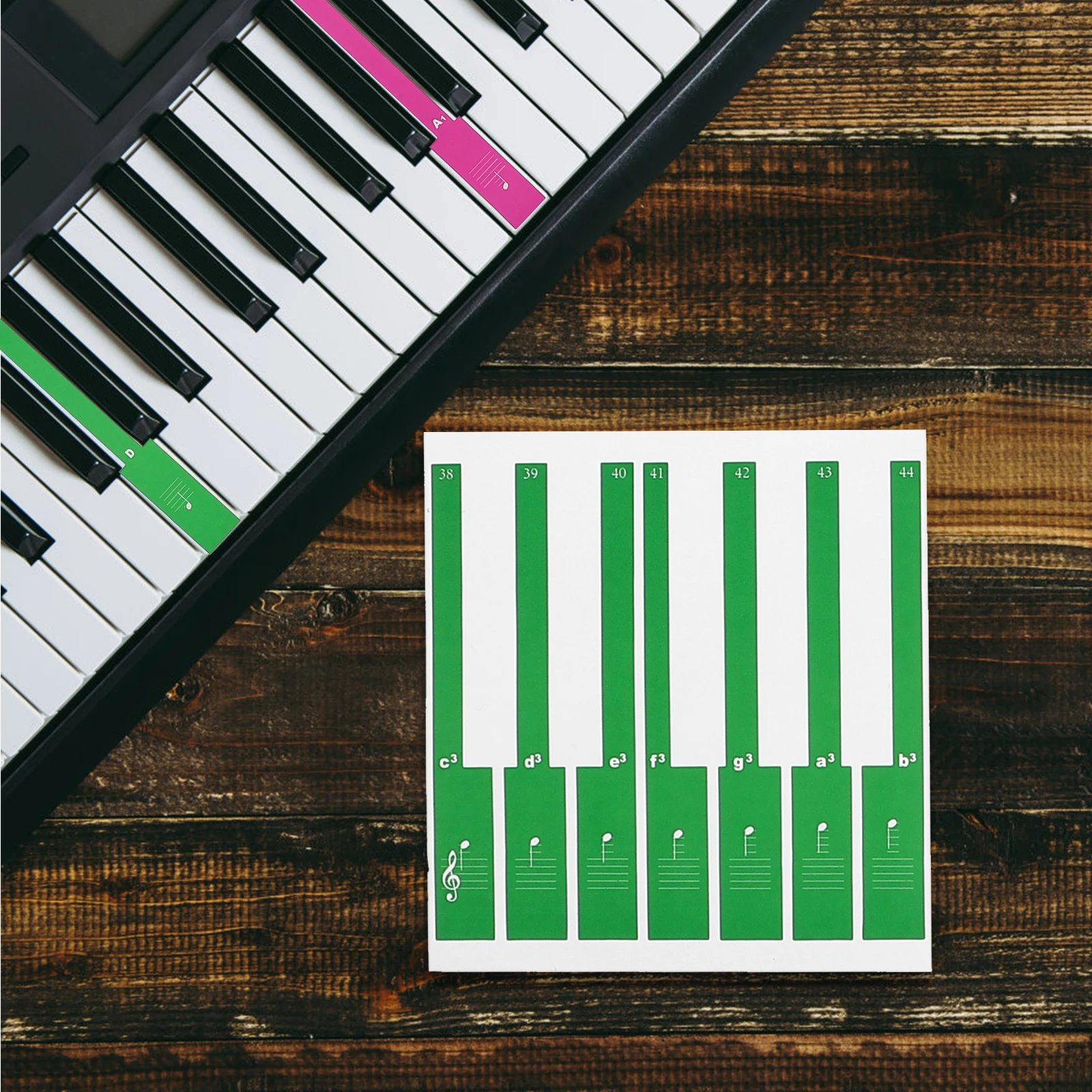 Piano Keyboard Sticker Music Articles Removable Note Labels Stickers Gadgets for Electronic Keyboards Letter
Piano Keyboard Sticker Music Articles Removable Note Labels Stickers Gadgets for Electronic Keyboards Letter