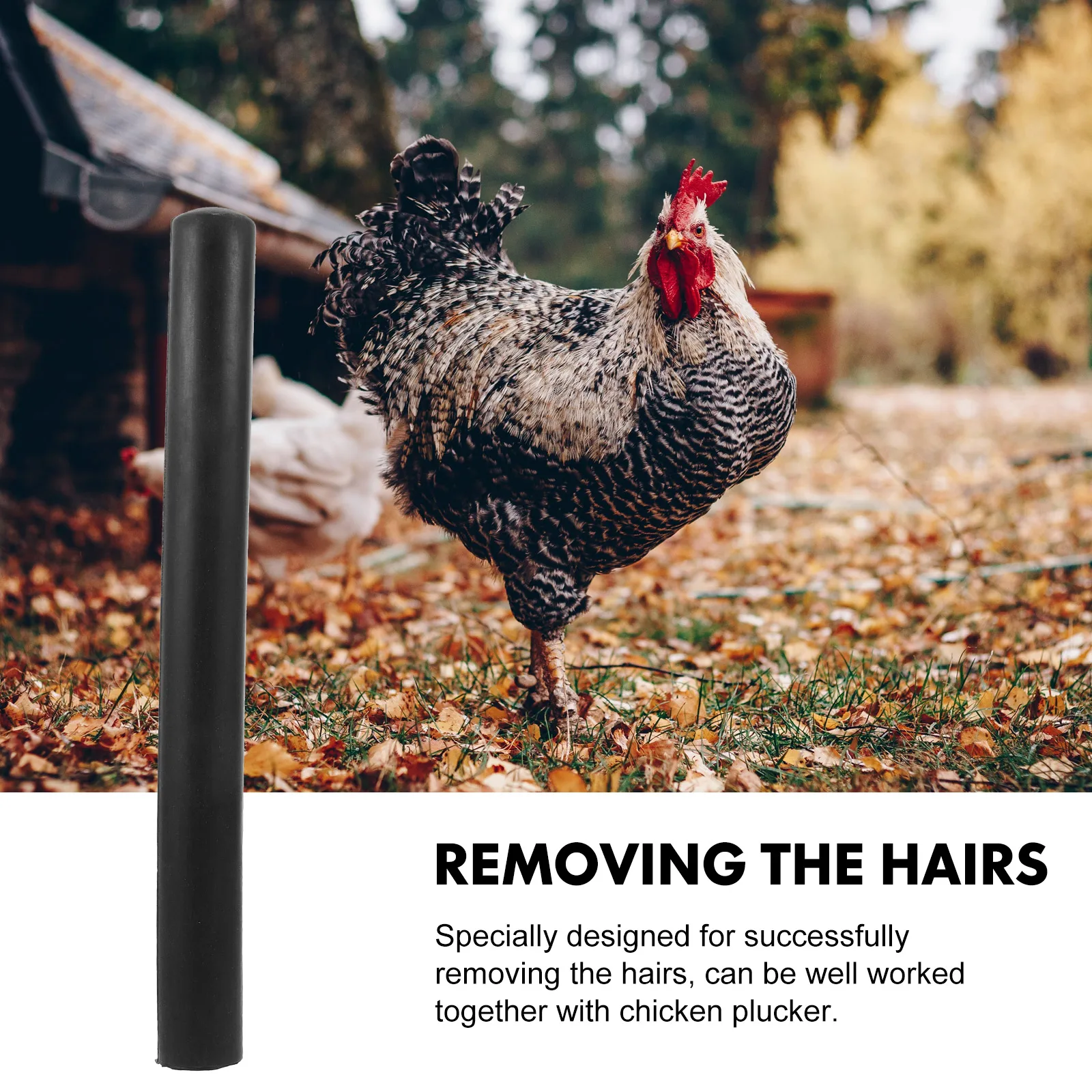 Poultry Hair Removal Plucking Machine Black Simple Fingers Chicken Rod Goose Electric Heating Water Stirring Stick Rubber
Poultry Hair Removal Plucking Machine Black Simple Fingers Chicken Rod Goose Electric Heating Water Stirring Stick Rubber
