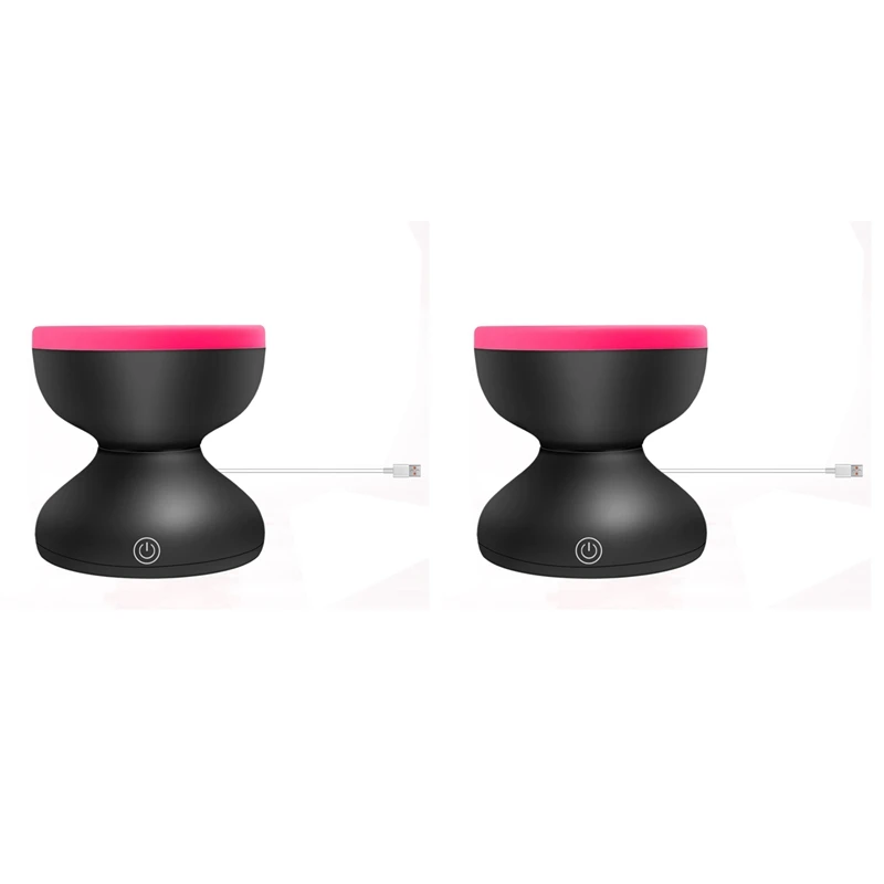 2X Electric Makeup Brush Cleaner Machine Portable Auto Spinner Brush Cleaner Tools For All Size Make Up Brush Cleaner, A
2X Electric Makeup Brush Cleaner Machine Portable Auto Spinner Brush Cleaner Tools For All Size Make Up Brush Cleaner, A