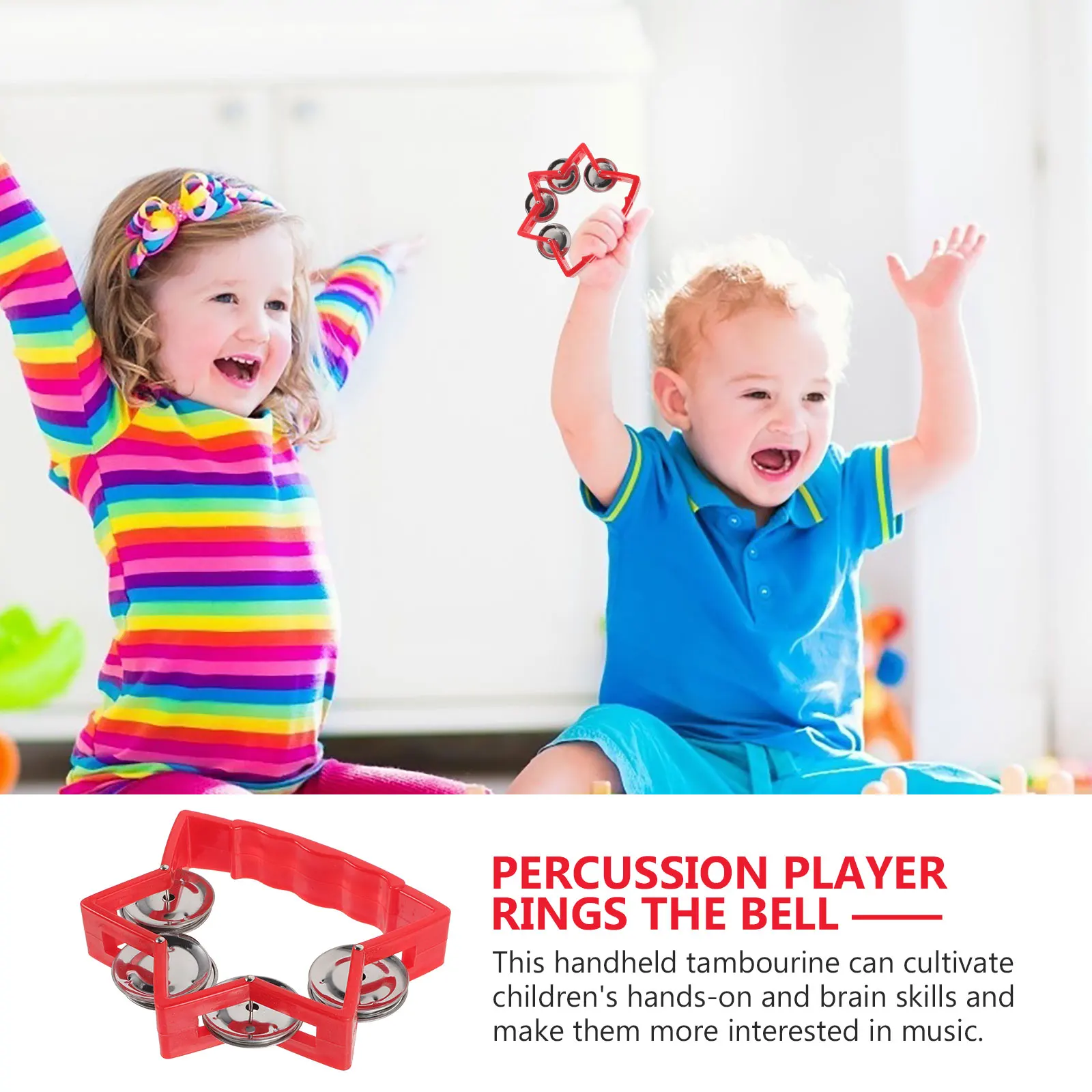 Music Teaching Aids Ringing Hand Shaking Toys Shaker Musical Instruments Metal Percussion
Music Teaching Aids Ringing Hand Shaking Toys Shaker Musical Instruments Metal Percussion