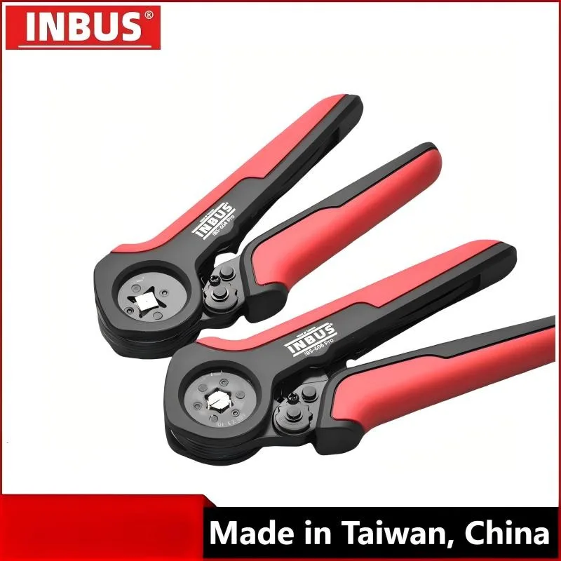 INBUS IBS-604/6 Pro/Plus 0.25-10mm² Self-Adjusting Ratchet Crimping Plier | European Terminal 4-Side Imported Hand Tool
INBUS IBS-604/6 Pro/Plus 0.25-10mm² Self-Adjusting Ratchet Crimping Plier | European Terminal 4-Side Imported Hand Tool