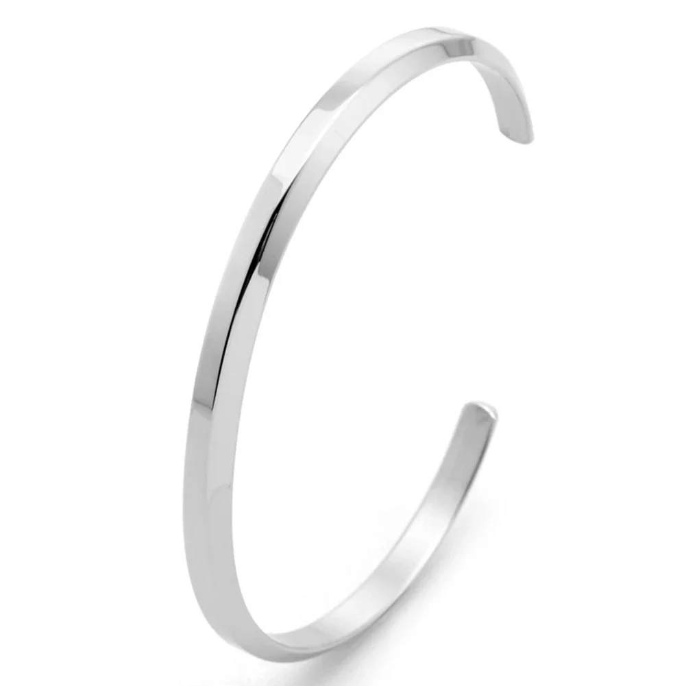 1pc Simple C-shaped Bracelets Jewelry Accessory With Stainless Steel Opening Cuff Bracelet For Women Men
1pc Simple C-shaped Bracelets Jewelry Accessory With Stainless Steel Opening Cuff Bracelet For Women Men