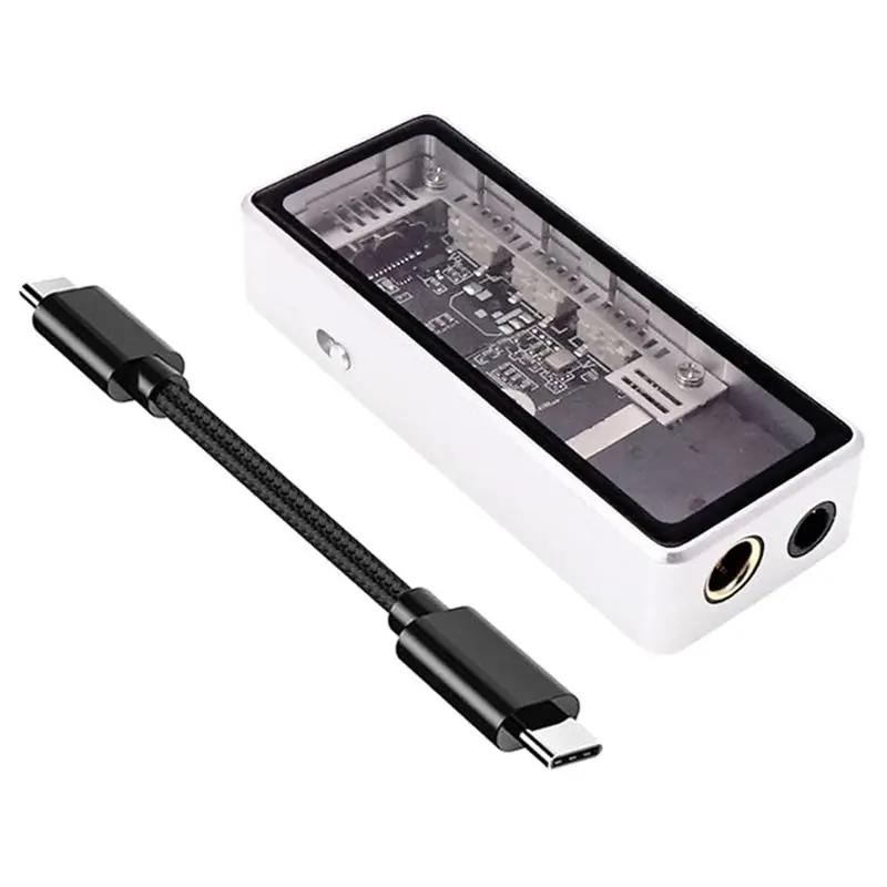 Компактный усилитель-декодер для наушников HIFI с двумя чипами CS43131, усилитель-декодер HIFI, балансный кабель 3.5/4.4 мм (B)
Компактный усилитель-декодер для наушников HIFI с двумя чипами CS43131, усилитель-декодер HIFI, балансный кабель 3.5/4.4 мм (B)
