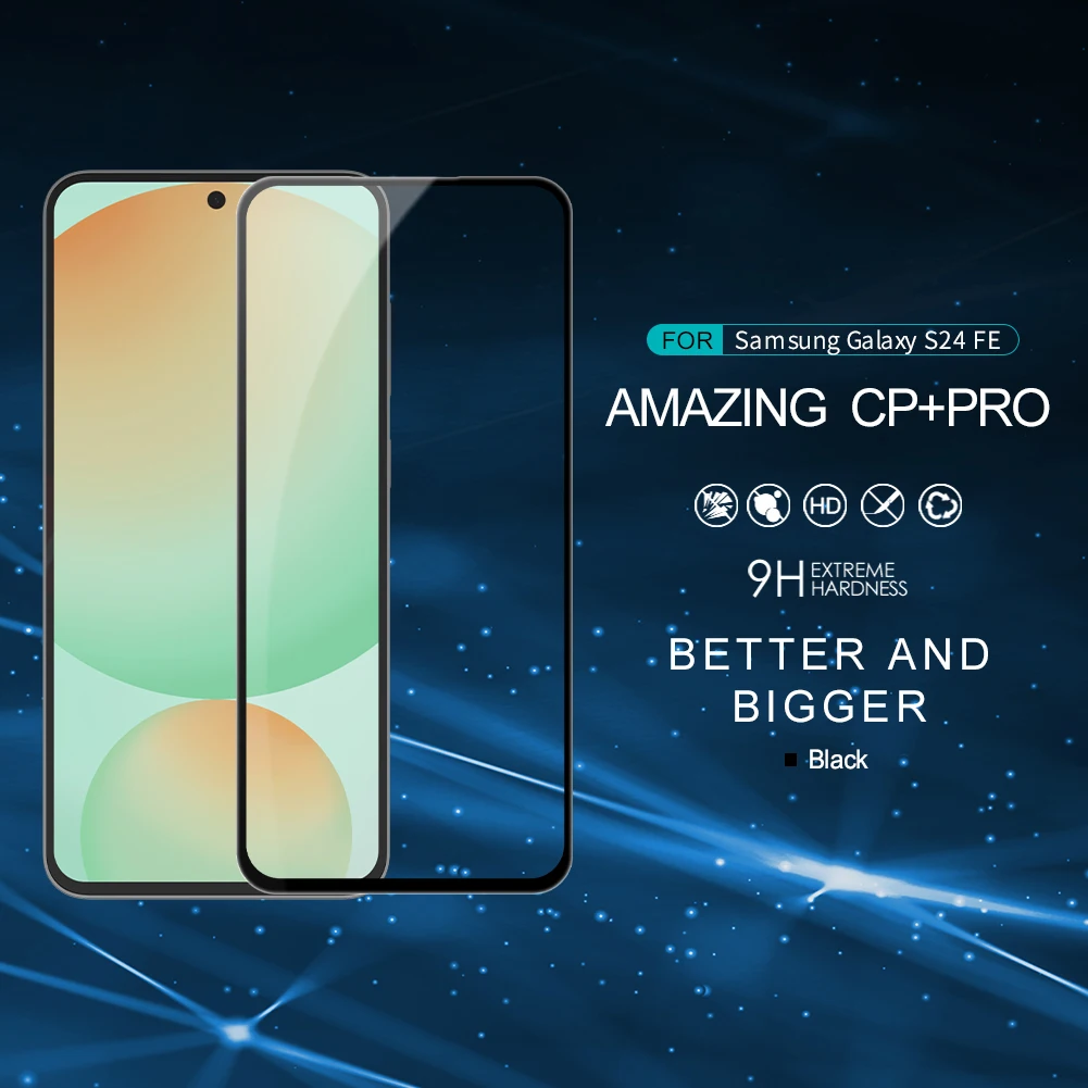 For Samsung Galaxy S24 FE 5G Nillkin Glass Tempered Glass CP+Pro Full Glued Cover Screen Protector for S24 FE
For Samsung Galaxy S24 FE 5G Nillkin Glass Tempered Glass CP+Pro Full Glued Cover Screen Protector for S24 FE
