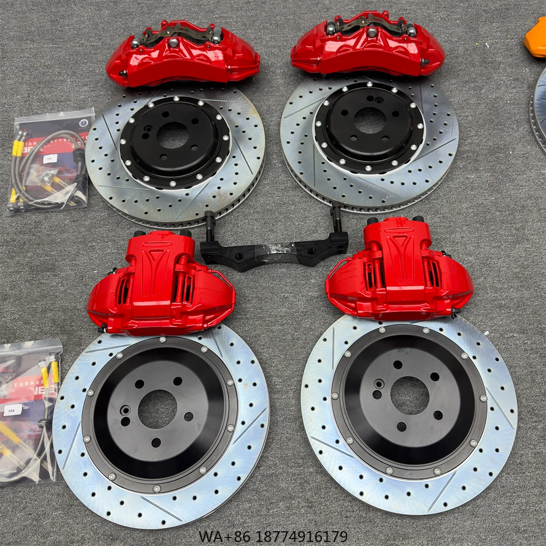 Пользовательский цвет тормоза, 6-горшечная гоночная автосистема, большой тормозной комплект, 6-поршневой суппорт, электронный тормоз для W205 W207 W211
Пользовательский цвет тормоза, 6-горшечная гоночная автосистема, большой тормозной комплект, 6-поршневой суппорт, электронный тормоз для W205 W207 W211