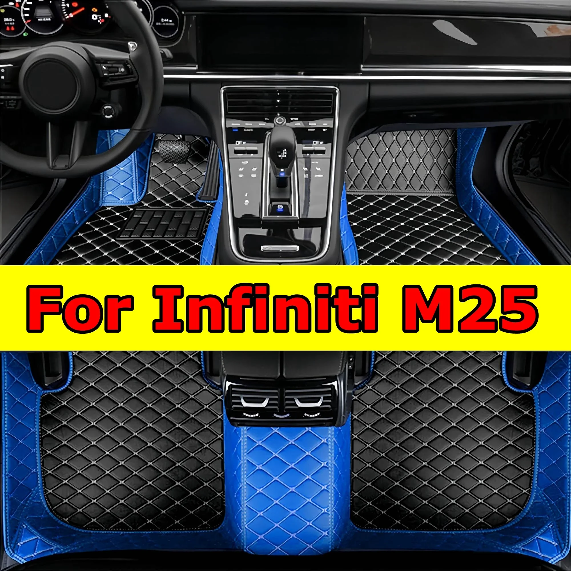 Автомобильные коврики на заказ для Infiniti M25 2007 2008 2009 2010 2011 2012 кожаный ковер водонепроницаемые напольные вкладыши автомобильные аксессуары
Автомобильные коврики на заказ для Infiniti M25 2007 2008 2009 2010 2011 2012 кожаный ковер водонепроницаемые напольные вкладыши автомобильные аксессуары