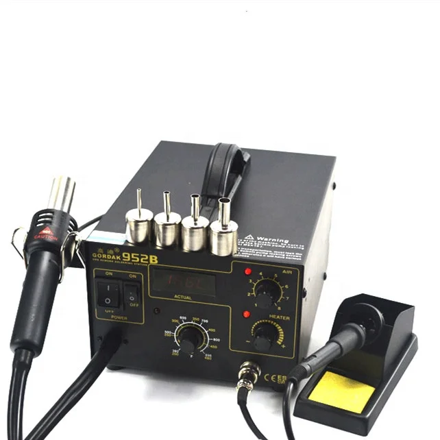 GORDAK 952B Hot Gun Soldering Station With LED Display
GORDAK 952B Hot Gun Soldering Station With LED Display