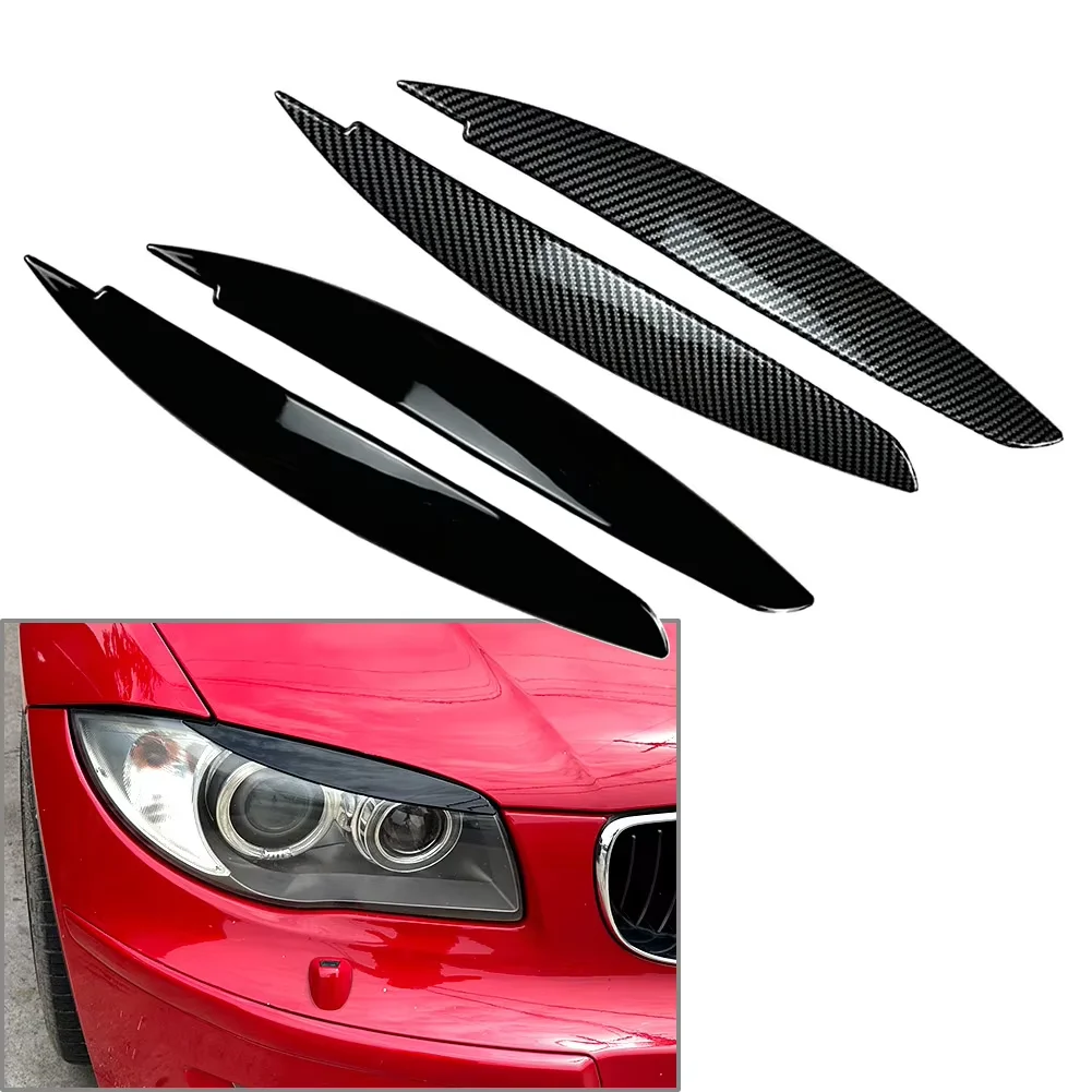 Fit For BMW 1 Series E81 E82 E87 E88 2008-2014 Front Headlight Eyebrow Eyelid Cover Gloss Black ABS Trim Car Stickers
Fit For BMW 1 Series E81 E82 E87 E88 2008-2014 Front Headlight Eyebrow Eyelid Cover Gloss Black ABS Trim Car Stickers