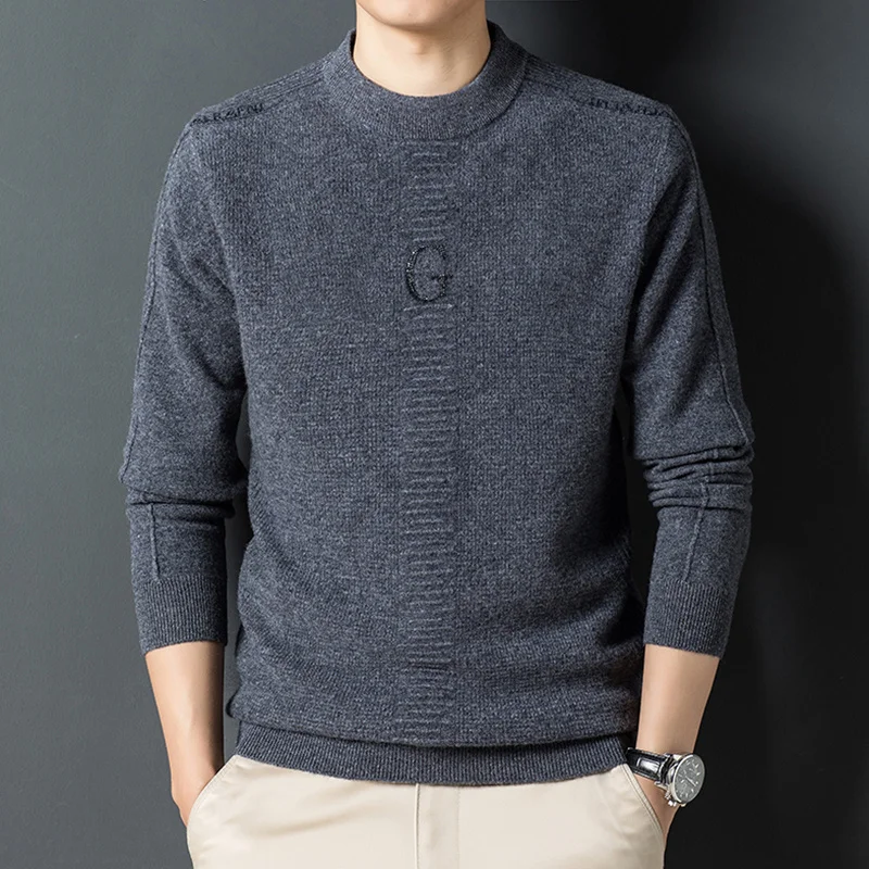 winter Men's bottoming 200 shirt autumn and pure wool round neck trend warm sweater winter pullover sweater
winter Men's bottoming 200 shirt autumn and pure wool round neck trend warm sweater winter pullover sweater