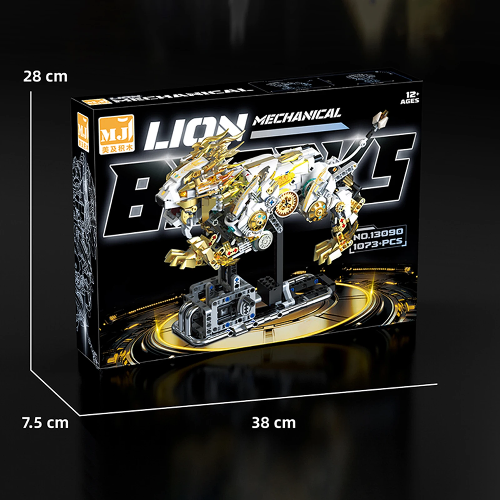 1073PCS Mechanical Lion with Light Building Blocks Animal Assembly Bricks Electric Driven Model Kids STEM Toy DIY Holiday Gifts
1073PCS Mechanical Lion with Light Building Blocks Animal Assembly Bricks Electric Driven Model Kids STEM Toy DIY Holiday Gifts