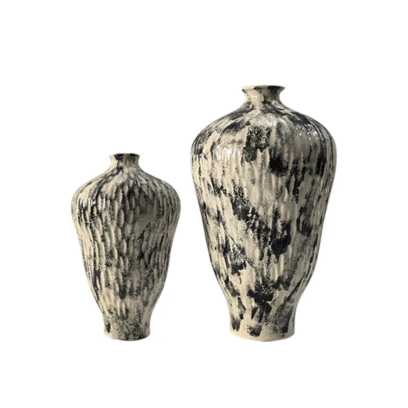 Hand painted wabi sabi zen ceramic vase ornament
Hand painted wabi sabi zen ceramic vase ornament