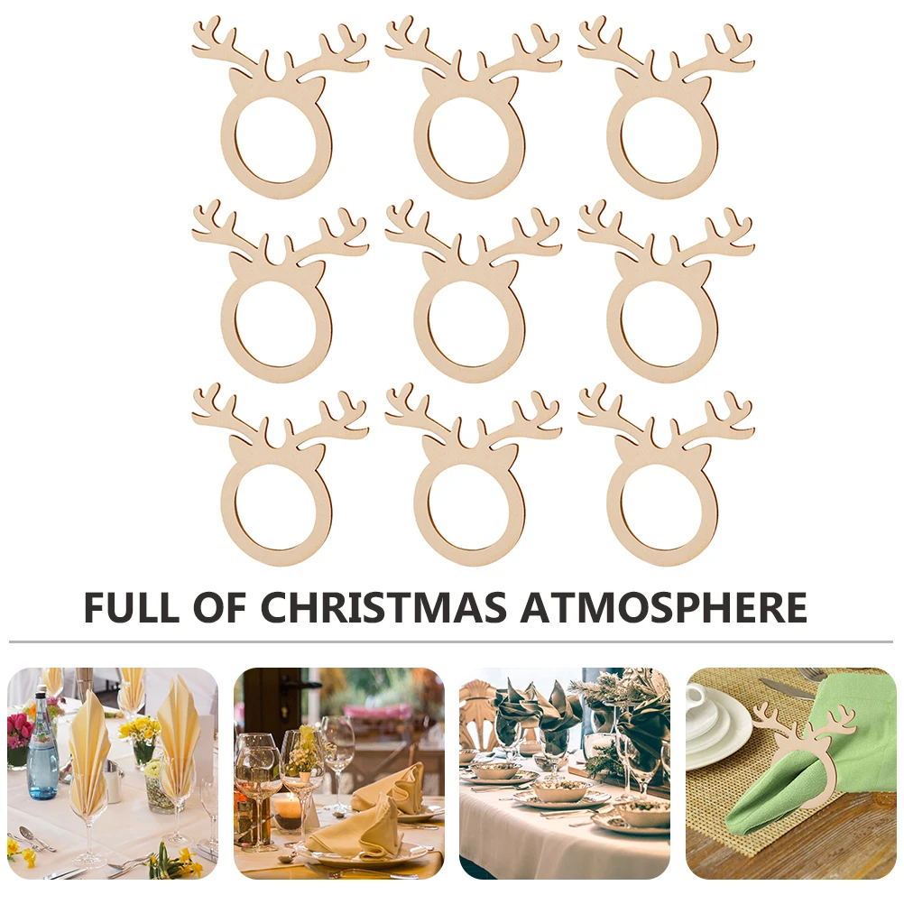 30 Pcs Napkin Rings Smooth Healthy Christmas Antler Christmas Napkin Ring Style Banquet Decorations Table Khaki Holders
30 Pcs Napkin Rings Smooth Healthy Christmas Antler Christmas Napkin Ring Style Banquet Decorations Table Khaki Holders