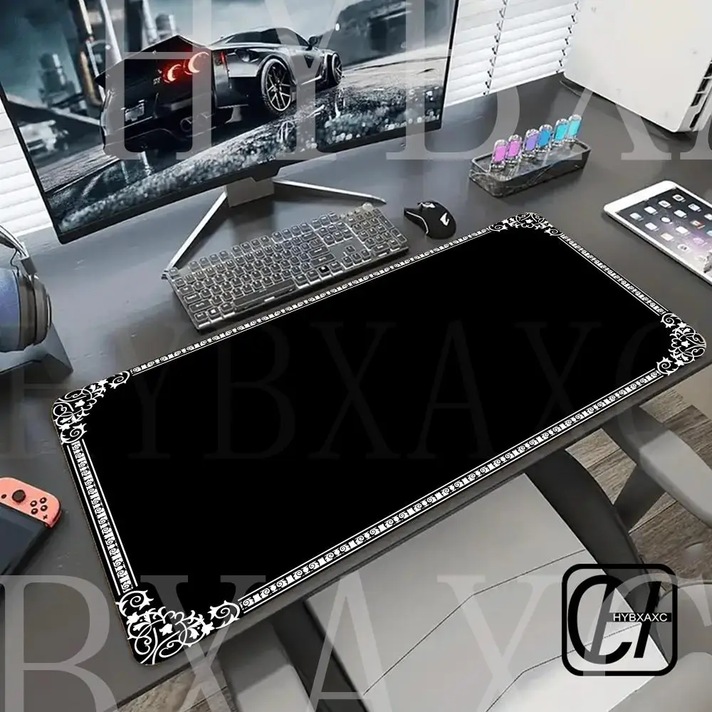 Black Pattern Large Baroque Ornate Mouse Pad Desk Gadgets Keyboard 90x40cm Desk Mat HYBXAXC Mouse Pads Desktops Office Items
Black Pattern Large Baroque Ornate Mouse Pad Desk Gadgets Keyboard 90x40cm Desk Mat HYBXAXC Mouse Pads Desktops Office Items