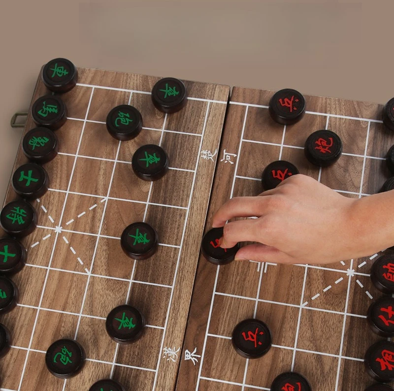 Chinese Chess Board Set Wood Carved Birch Chess, Chess for Training
Chinese Chess Board Set Wood Carved Birch Chess, Chess for Training