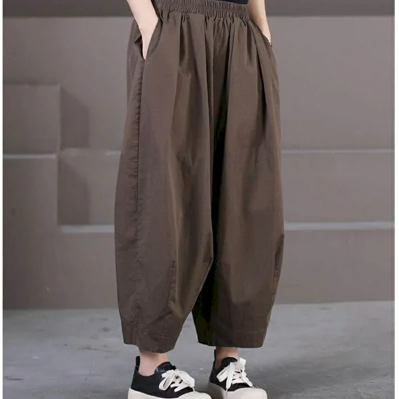 Lantern Pant Women Oversized Elastic Waist Casual Pants 2024 Summer New Solid Pocket Loose Trousers Women Clothing Baggy Pants
Lantern Pant Women Oversized Elastic Waist Casual Pants 2024 Summer New Solid Pocket Loose Trousers Women Clothing Baggy Pants