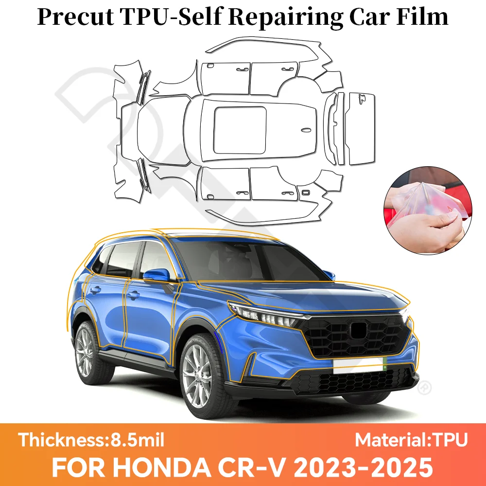 8.5Mil For Honda CRV CR-V 2023 2024 TPU Precut Paint Protection Film PPF Car Body Clear Bra Anti-scratch Kit Car Accessories
8.5Mil For Honda CRV CR-V 2023 2024 TPU Precut Paint Protection Film PPF Car Body Clear Bra Anti-scratch Kit Car Accessories