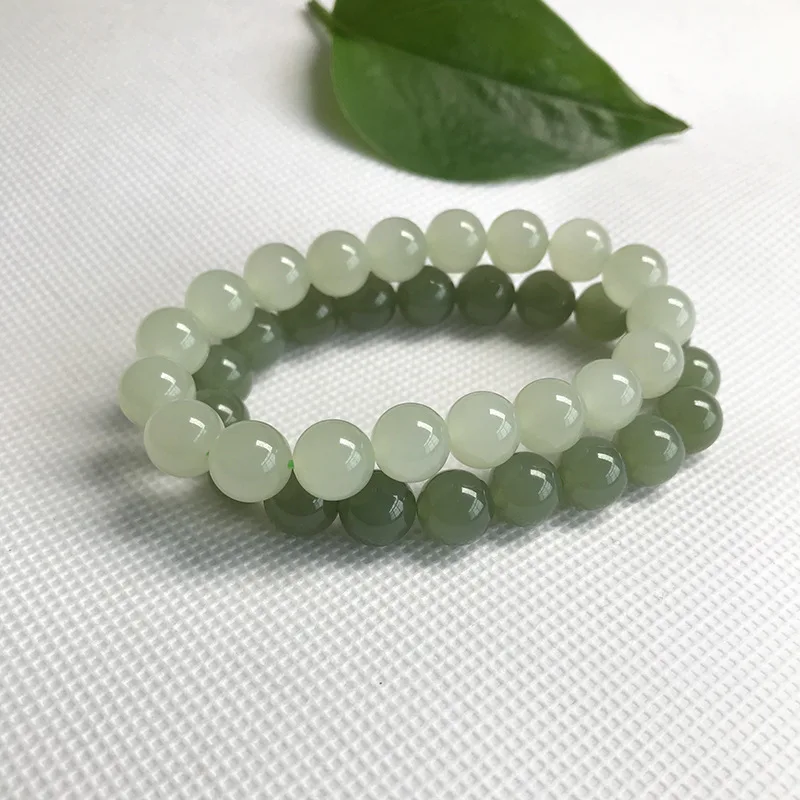 Fine Jewelry Natural Hetian Nephrite Jade Green Jade 10mm Round Bead Clear Sailor String Bracelet
Fine Jewelry Natural Hetian Nephrite Jade Green Jade 10mm Round Bead Clear Sailor String Bracelet