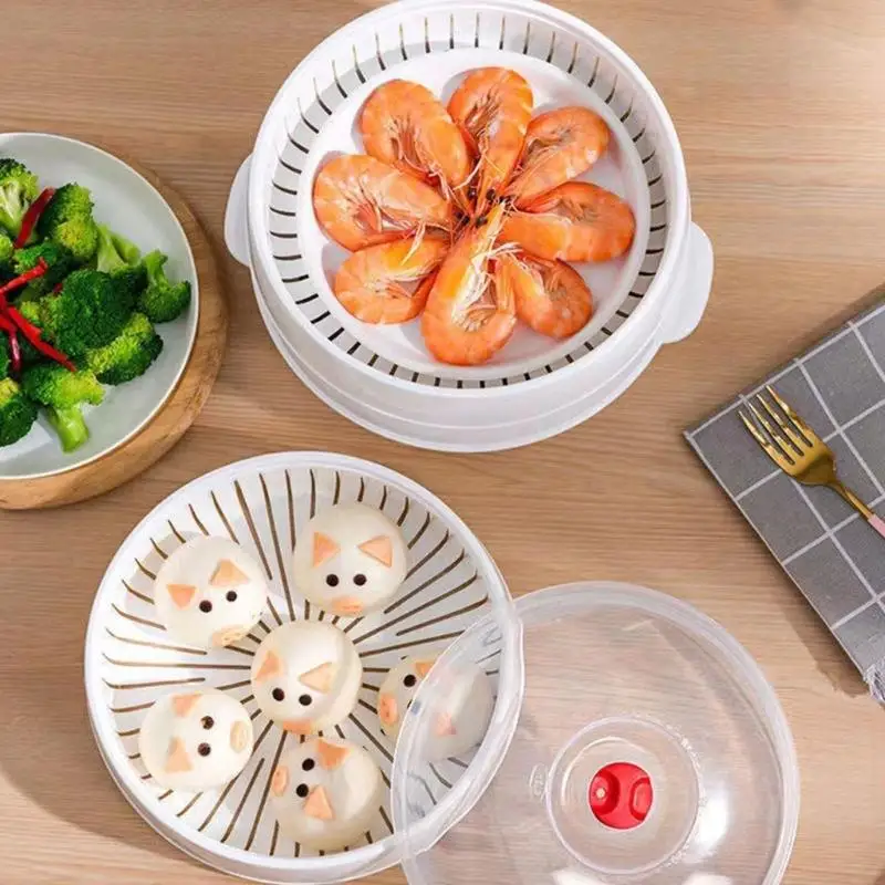 G6KF Stackable Microwave Container Heatproof Base Steam Holes For Fast Even Cooking And Reheating
G6KF Stackable Microwave Container Heatproof Base Steam Holes For Fast Even Cooking And Reheating