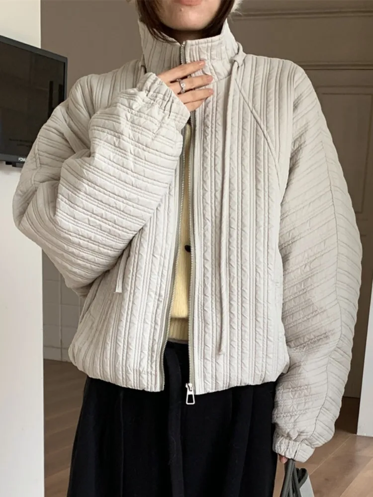 Women's Soft Collar Loose ort Cotton Jaet Thi Warm Winter New Sle Upper Body Small Cotton Coat Commute Sle
Women's Soft Collar Loose ort Cotton Jaet Thi Warm Winter New Sle Upper Body Small Cotton Coat Commute Sle