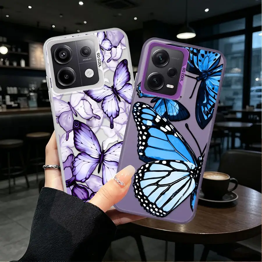 Blue Glitter Butterfly Back Phone Cover Case for Xiaomi Redmi A5 K60 9C 14C 13C A1 A2 Plus 10C 9T Note 9 10 12C
Blue Glitter Butterfly Back Phone Cover Case for Xiaomi Redmi A5 K60 9C 14C 13C A1 A2 Plus 10C 9T Note 9 10 12C