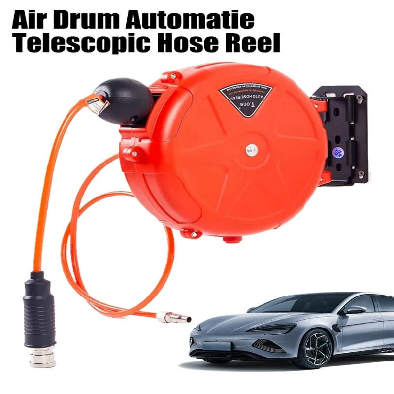 Compressor Hose Reel Retractable 10m Automatic Rewind Tool Commercial Reel With Swivel Bracket Quick Coupler Air Compressor
Compressor Hose Reel Retractable 10m Automatic Rewind Tool Commercial Reel With Swivel Bracket Quick Coupler Air Compressor
