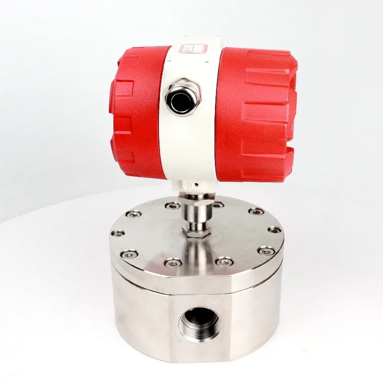 Micro Oval Gear Flow Meter With 4-20mA & RS485+MODBUS Small Flow Rate Flow Meter LCD Display Liquid Flowmeter