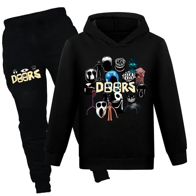 Модная детская одежда с дверцами, толстовки + брюки, толстовки для мальчиков и девочек, весенне-осенняя толстовка в стиле хип-хоп, детские повседневные топы с длинными рукавами
Модная детская одежда с дверцами, толстовки + брюки, толстовки для мальчиков и девочек, весенне-осенняя толстовка в стиле хип-хоп, детские повседневные топы с длинными рукавами