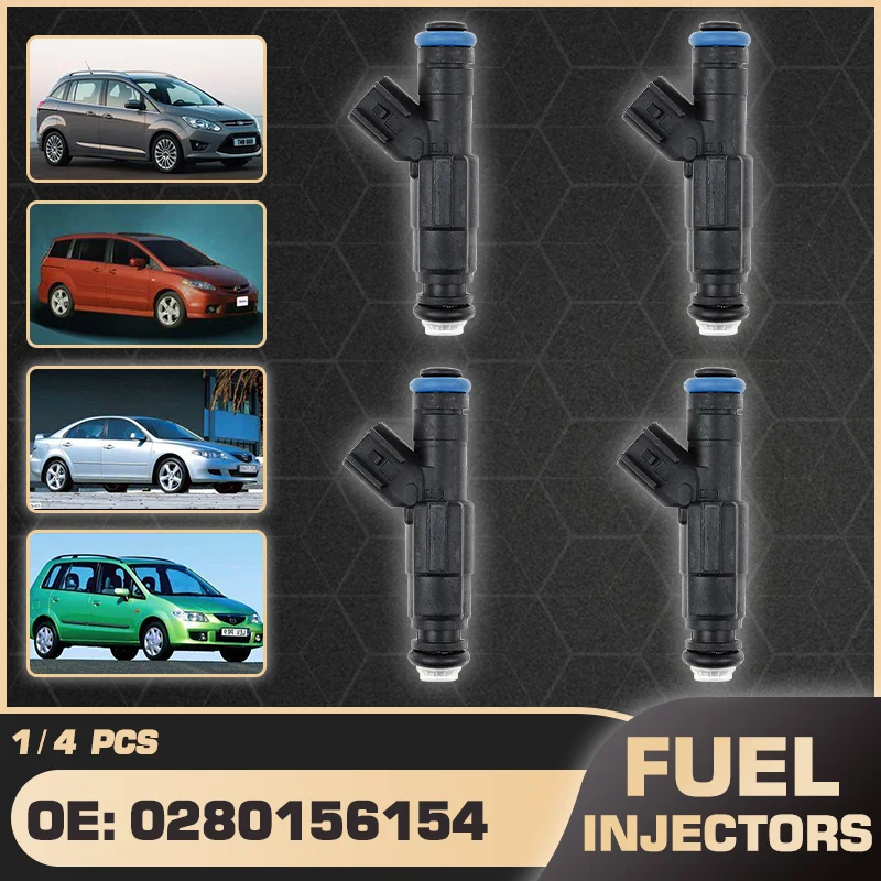 4 Cylinders Engine Fuel Injectors Nozzle For Ford i-Max Mazda 5 CR19 Mazda 6 MK1 Mazda Premacy CR MK2 0280156154 1S7G-GA FJ657
4 Cylinders Engine Fuel Injectors Nozzle For Ford i-Max Mazda 5 CR19 Mazda 6 MK1 Mazda Premacy CR MK2 0280156154 1S7G-GA FJ657