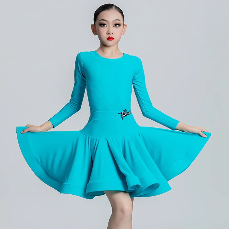 New Latin Dance Competition Clothes For Girls 2023 Children'S Latin Long Sleeved Tops Split Skirt Suit Rumba Latin Dress DN14773
New Latin Dance Competition Clothes For Girls 2023 Children'S Latin Long Sleeved Tops Split Skirt Suit Rumba Latin Dress DN14773