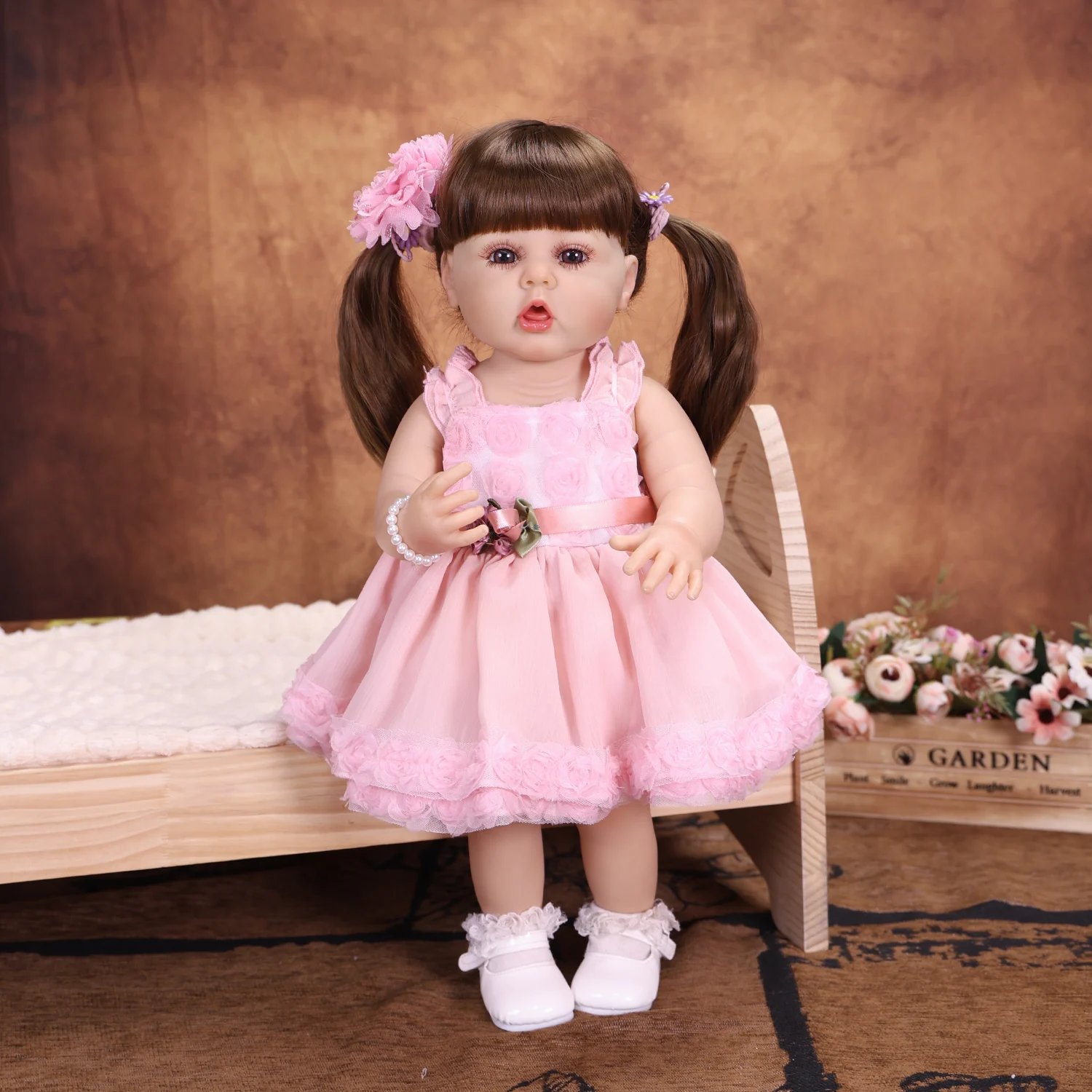 KEIUMI 22 Inch Bebe Reborn Doll Soft Touch Silicone Vinyl Handmade Detailed Painting Weighted Body Like Real Daby Christmas Gift
KEIUMI 22 Inch Bebe Reborn Doll Soft Touch Silicone Vinyl Handmade Detailed Painting Weighted Body Like Real Daby Christmas Gift