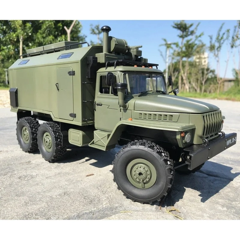 B-36 Ural Military Truck Model RC Remote Control Off-Road Climbing Six-Wheel Drive Toys Vehicle Collectible Simulation Model Car
B-36 Ural Military Truck Model RC Remote Control Off-Road Climbing Six-Wheel Drive Toys Vehicle Collectible Simulation Model Car