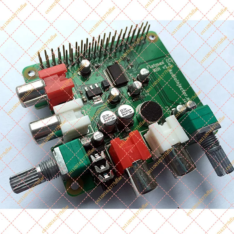 Audio Injector OCTO For Raspberry Pi Audio Module Expansion Board DAC HAT I2S Sound Card 8 Channel