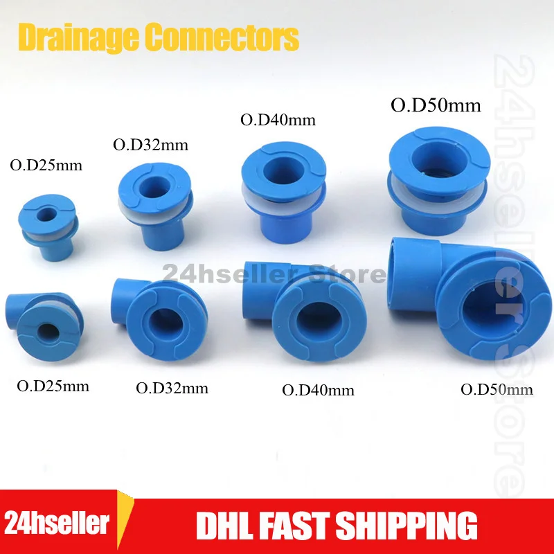 5Pcs O.D25-50mm PVC Pipe Aquarium Drainage Connectors Fish Tank Drain Joint Home DIY Water Supply Tube Fitting Seafood Pool Part
5Pcs O.D25-50mm PVC Pipe Aquarium Drainage Connectors Fish Tank Drain Joint Home DIY Water Supply Tube Fitting Seafood Pool Part
