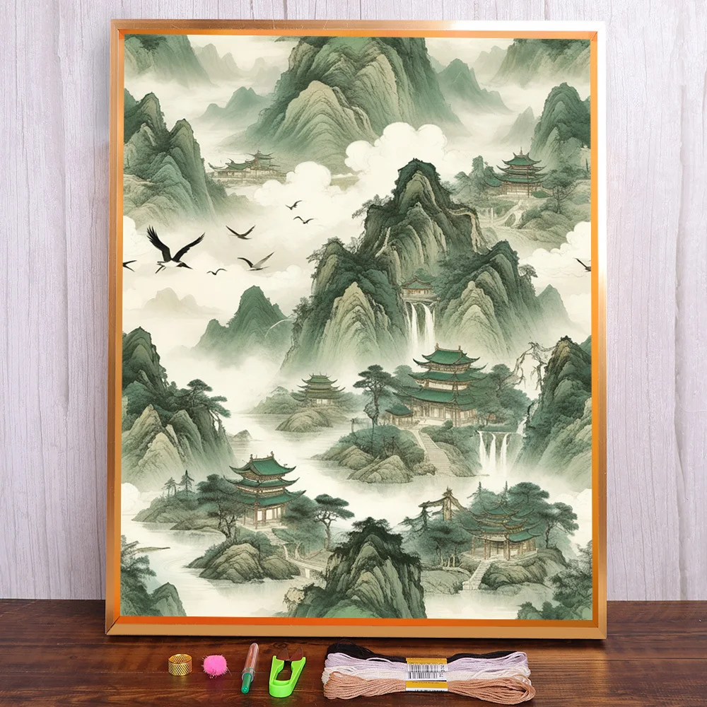 Fantasy Landscape Printed Cross Stitch Embroidery Set DMC Threads Knitting Sewing Hobby Handmade Home Decor Promotions Magic
Fantasy Landscape Printed Cross Stitch Embroidery Set DMC Threads Knitting Sewing Hobby Handmade Home Decor Promotions Magic