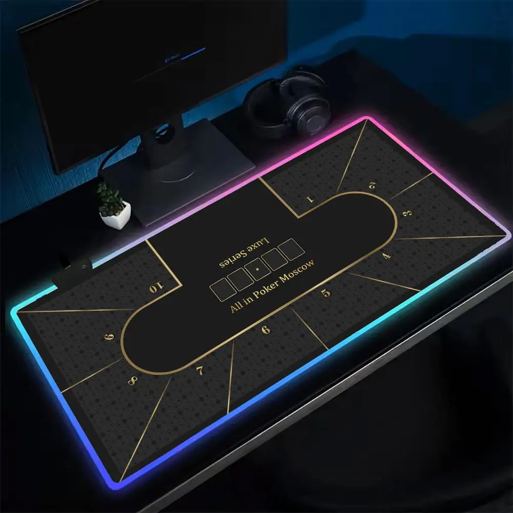 All in Poker Moscow Mouse Pad Anime Gaming Mouse Pad LED Table Pads Backlit Rubber Desktop XXL RGB Desk Mats
All in Poker Moscow Mouse Pad Anime Gaming Mouse Pad LED Table Pads Backlit Rubber Desktop XXL RGB Desk Mats