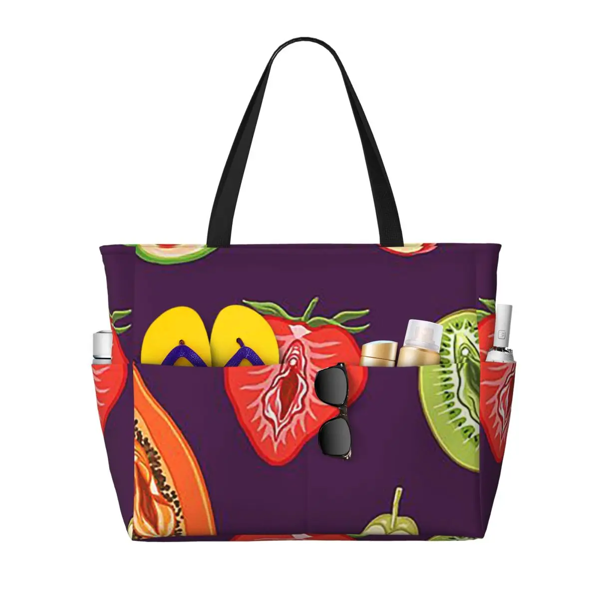 Sexy Vulva Fruits Beach Tote Bag Sport Gym Yoga Duffle Large Tote Bag Women Travel Bag Fitness bag
Sexy Vulva Fruits Beach Tote Bag Sport Gym Yoga Duffle Large Tote Bag Women Travel Bag Fitness bag