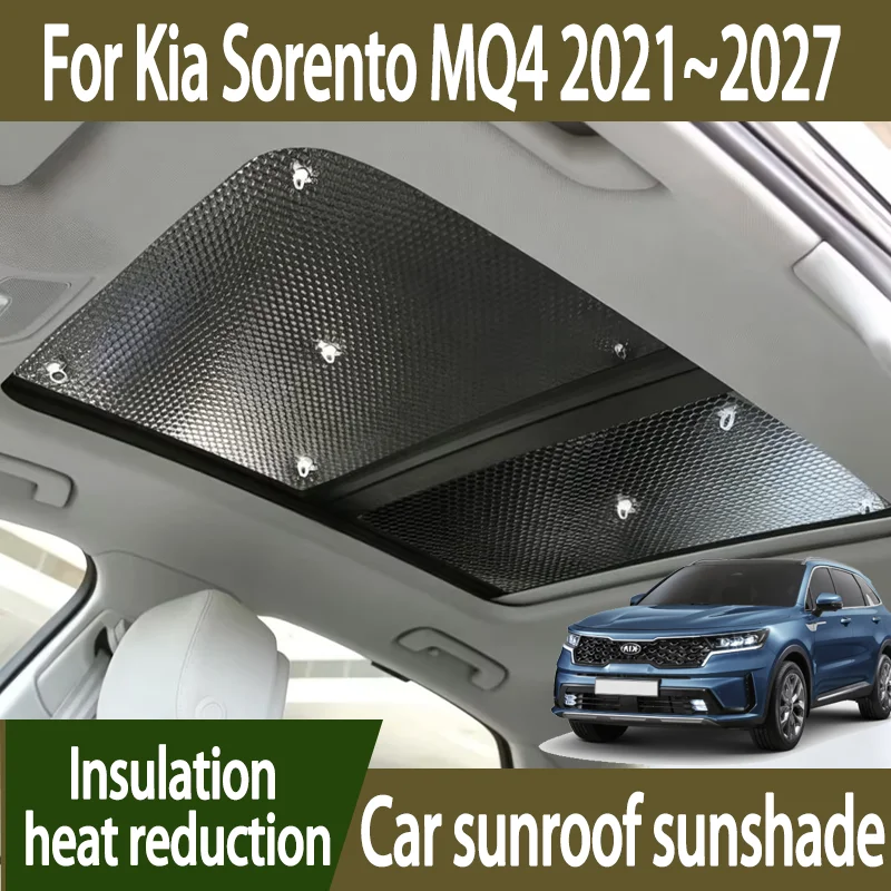 Auto Sunroof Sunshade For Kia Sorento MQ4 2021~2027 MK4 2025 Car Panoramic Roof Heat Shield Window Sunshade Anti-UV Accessories
Auto Sunroof Sunshade For Kia Sorento MQ4 2021~2027 MK4 2025 Car Panoramic Roof Heat Shield Window Sunshade Anti-UV Accessories