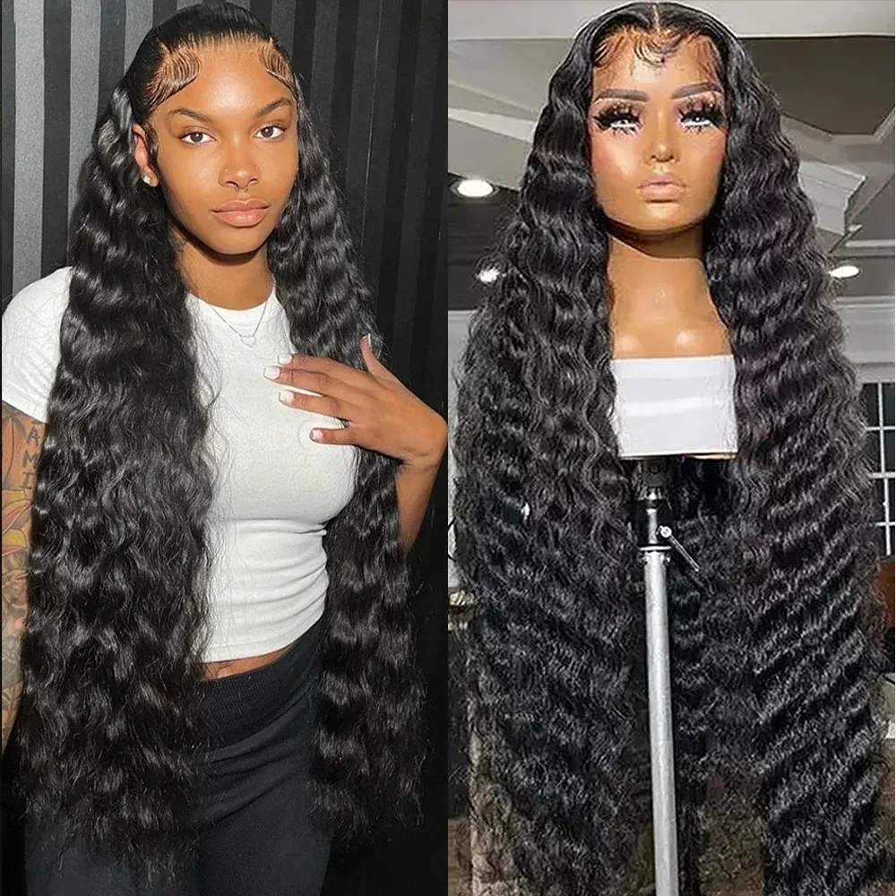30 Inch Lace Front Wig PrePlucked For Women 200 Density Deep Wave 13x6 HD Transparent Lace Frontal Human Hair Wig
30 Inch Lace Front Wig PrePlucked For Women 200 Density Deep Wave 13x6 HD Transparent Lace Frontal Human Hair Wig