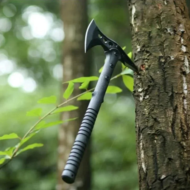 Stainless Steel Military Tactical Ax Outdoor Multi-function Fire Camping Self-defense Weapon Axe Professional Hand Tools
Stainless Steel Military Tactical Ax Outdoor Multi-function Fire Camping Self-defense Weapon Axe Professional Hand Tools