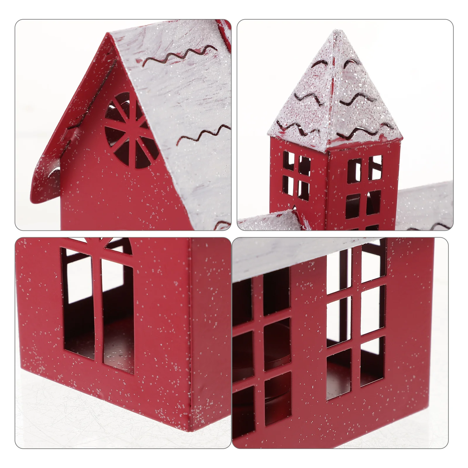 Christmas Snow House Ornament Handmade Iron Desktop Craft Sturdy Festive Table Decoration Xmas Birthday Wedding Party
Christmas Snow House Ornament Handmade Iron Desktop Craft Sturdy Festive Table Decoration Xmas Birthday Wedding Party