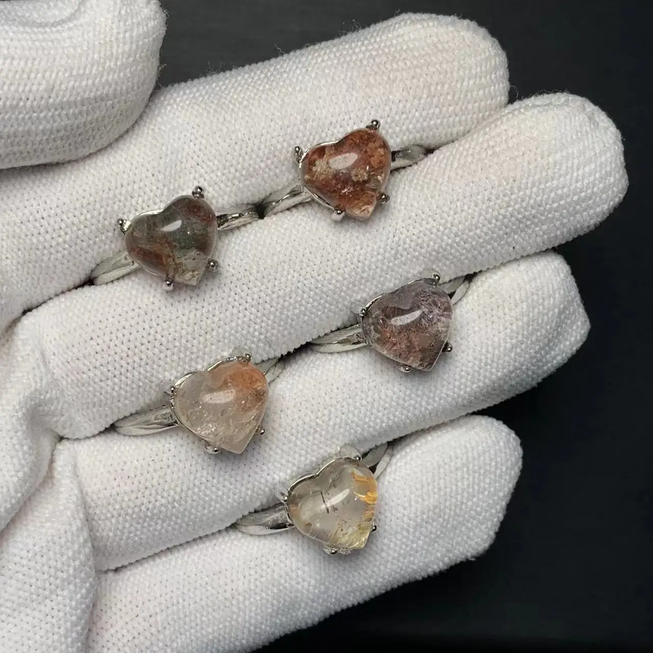 Natural Ghost Crystal Ring Stone Female Handmade Rings Jewelry for Women Gift Purple Flower
Natural Ghost Crystal Ring Stone Female Handmade Rings Jewelry for Women Gift Purple Flower