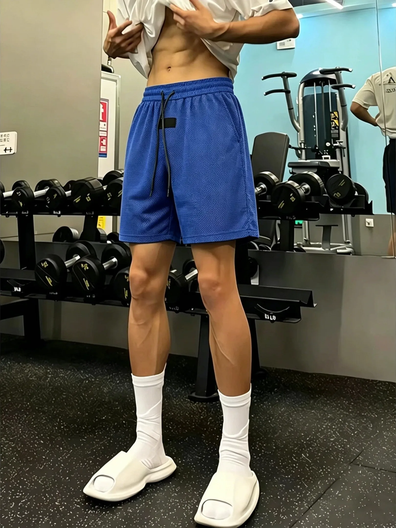 Klein Blue Double Weave Matte Breathable Shorts Men Women Summer Outdoor Fitness Sports Pants Casual Four Five Split Pants
Klein Blue Double Weave Matte Breathable Shorts Men Women Summer Outdoor Fitness Sports Pants Casual Four Five Split Pants