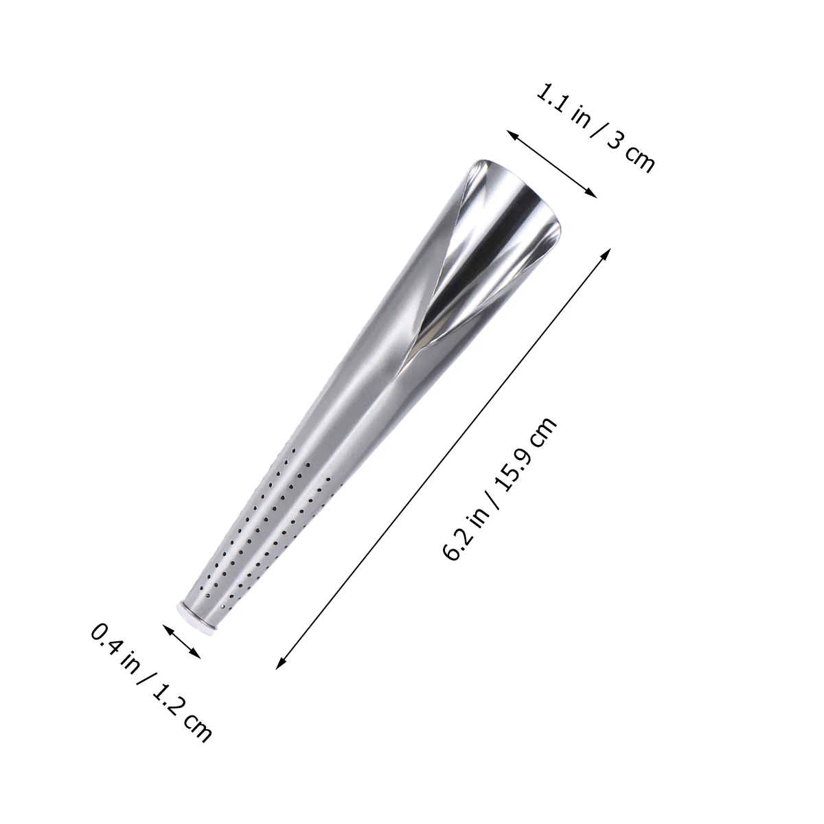 Stylish Tea Filter Syringe Cone Shaped Infuser Strainer Stainless Steel Grade Reusable Medium Large Leaves
Stylish Tea Filter Syringe Cone Shaped Infuser Strainer Stainless Steel Grade Reusable Medium Large Leaves