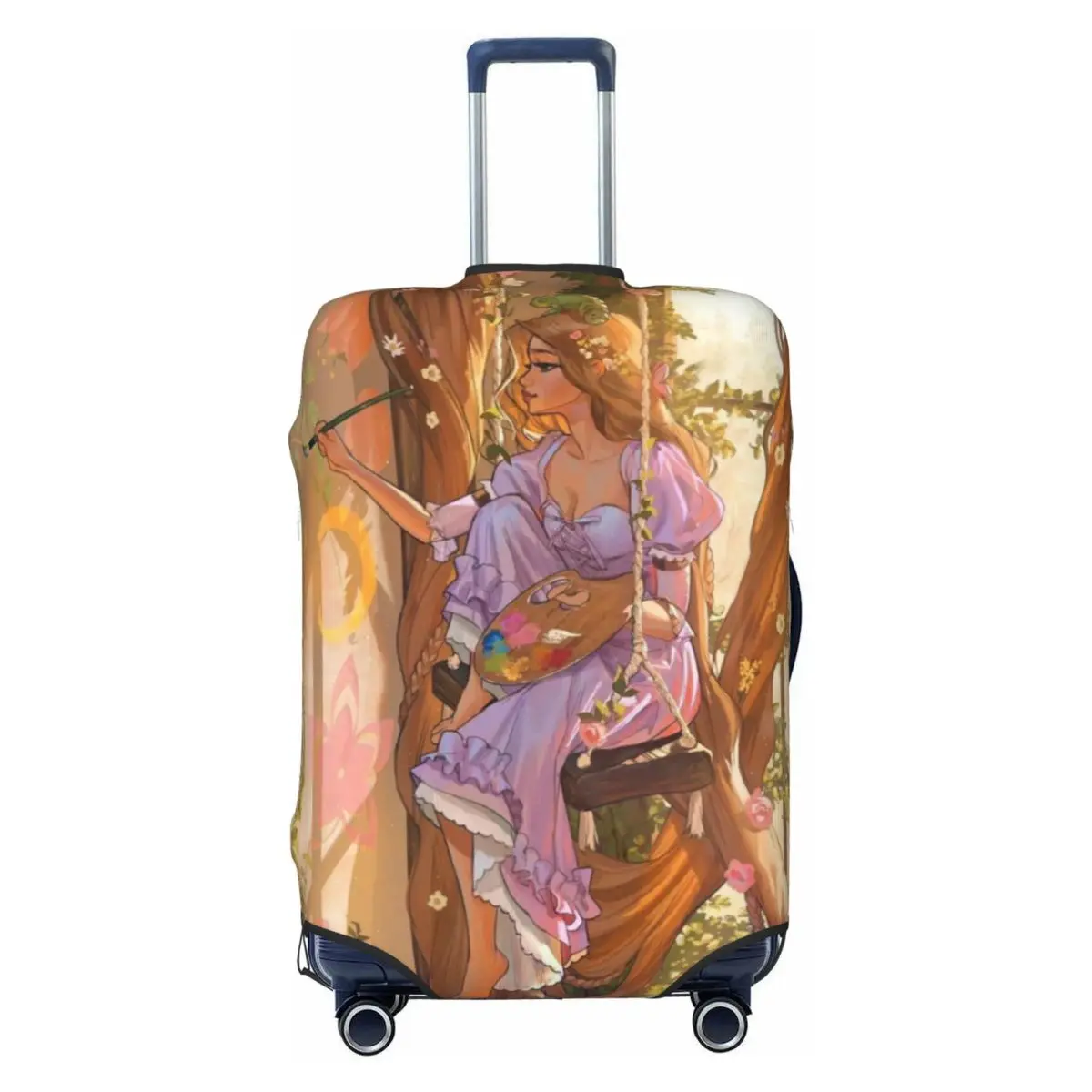 Custom Princess Draw Luggage Cover Elastic Tangled Travel Suitcase Protective Covers Fits 18-32 Inch
Custom Princess Draw Luggage Cover Elastic Tangled Travel Suitcase Protective Covers Fits 18-32 Inch