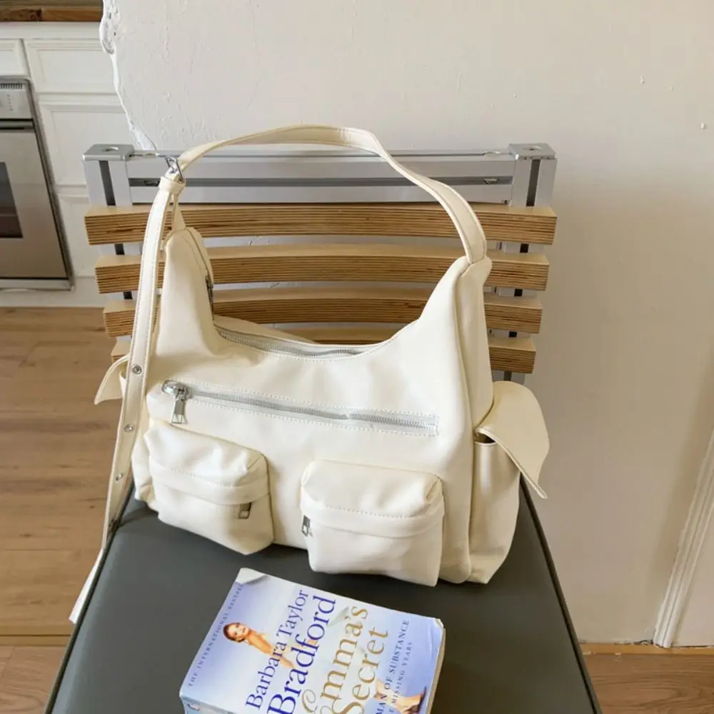 Simple Y2K Retro Shoulder Bag Fashion Korean Armpit Bag Handbag Spicy Girl Vintage Underarm Bag Shopping
Simple Y2K Retro Shoulder Bag Fashion Korean Armpit Bag Handbag Spicy Girl Vintage Underarm Bag Shopping