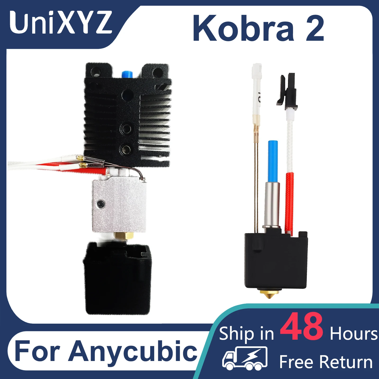 Upgrade Kobra 2 Pro Neo Max Plus Hotend Kit with Sock Nozzles Heat Breaking Hot End for Anycubic Kobra 2 3D Printer Print Head
Upgrade Kobra 2 Pro Neo Max Plus Hotend Kit with Sock Nozzles Heat Breaking Hot End for Anycubic Kobra 2 3D Printer Print Head
