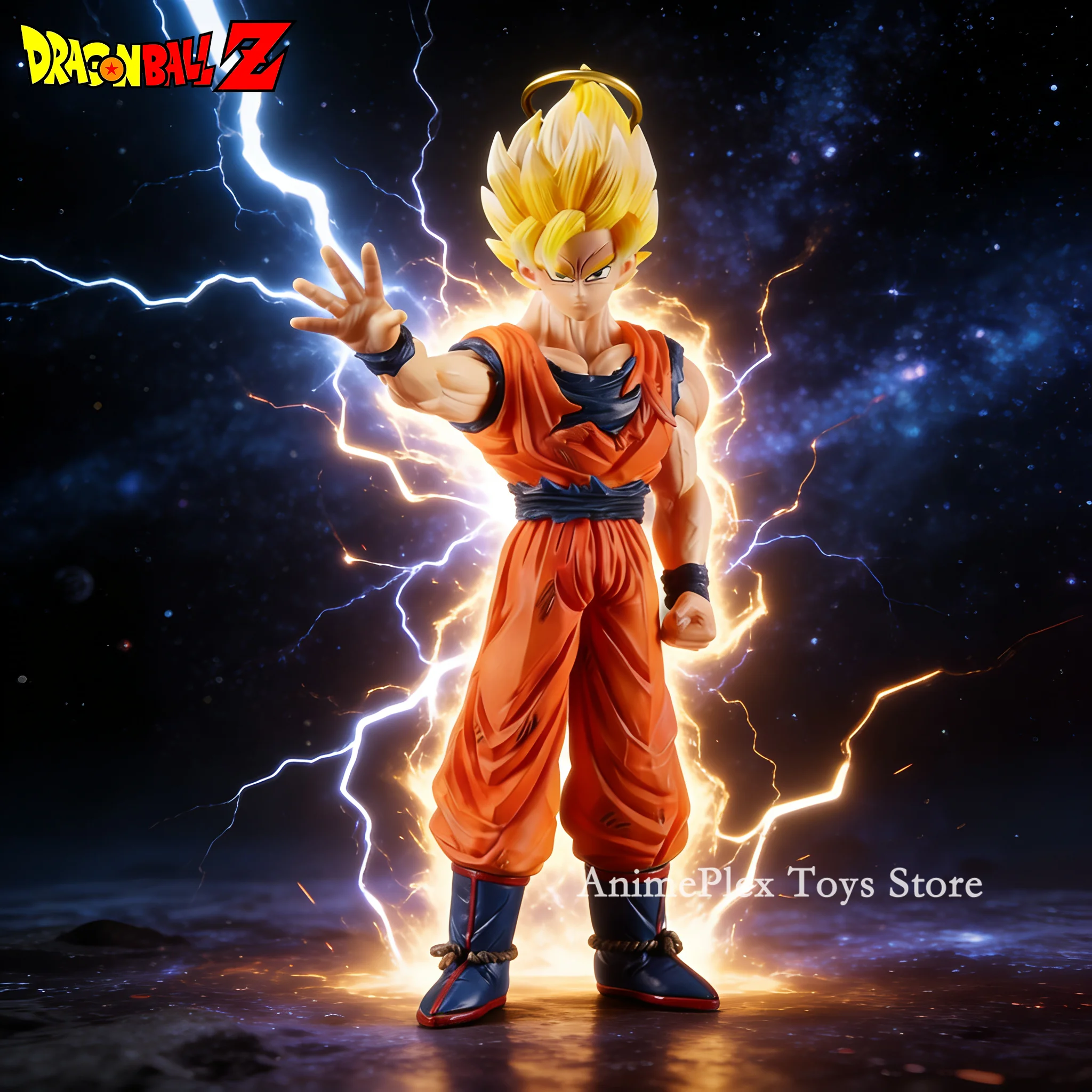 Фигурка аниме-персонажа Гоку Супер Сайян 2 из Dragon Ball, 24,5 см/9,65 дюйма, ПВХ статуэтка, настольное украшение, коллекционная модель, игрушка, подарок
Фигурка аниме-персонажа Гоку Супер Сайян 2 из Dragon Ball, 24,5 см/9,65 дюйма, ПВХ статуэтка, настольное украшение, коллекционная модель, игрушка, подарок