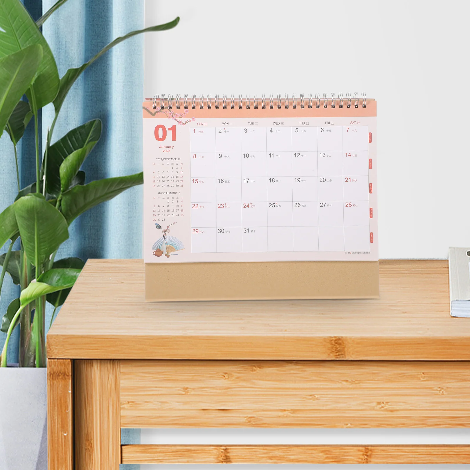 Business Desk Calendar Thick Paper and Iron Coil Binding Planning Meeting Office Monthly Standing Calendar
Business Desk Calendar Thick Paper and Iron Coil Binding Planning Meeting Office Monthly Standing Calendar