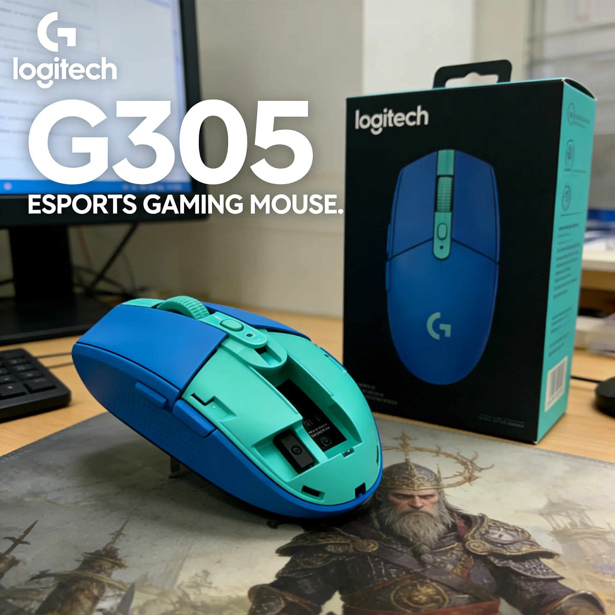 Беспроводная игровая мышь Logitech G304/G305 с технологией LIGHTSPEED, низкой задержкой 1 мс для киберспортивных геймеров
Беспроводная игровая мышь Logitech G304/G305 с технологией LIGHTSPEED, низкой задержкой 1 мс для киберспортивных геймеров
